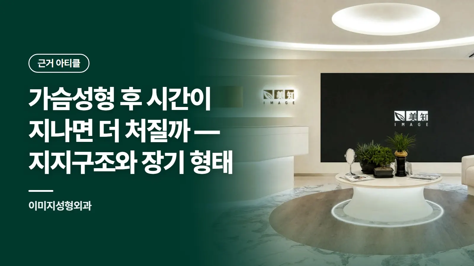 가슴성형 후 시간이 지나면 더 처질까 — 지지구조와 장기 형태